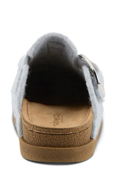 Flexus By Spring Step Giller Boiled Wool Clog In Gray