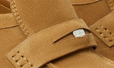 Tory Burch Block Heel Penny Loafer In Black