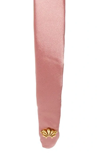 Lele Sadoughi Satin Hedaband In Pink