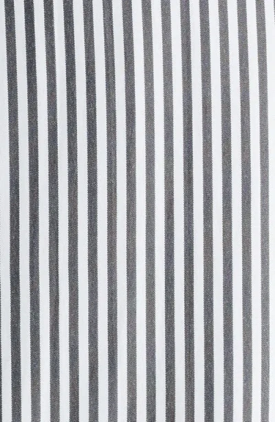 Krost Embroidered Stripe Button-up Shirt In Multi