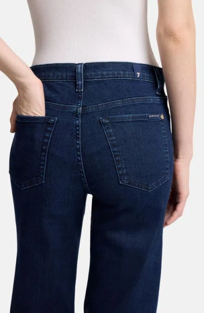 7 For All Mankind Slim Illusion Modern Dojo Jeans In Classical In Blue
