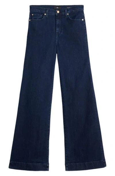 7 For All Mankind Slim Illusion Modern Dojo Jeans In Classical In Blue