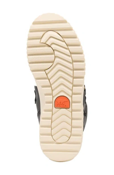 Sorel Womens Ona Ave Alpine Waterproof Black Chalk Boots