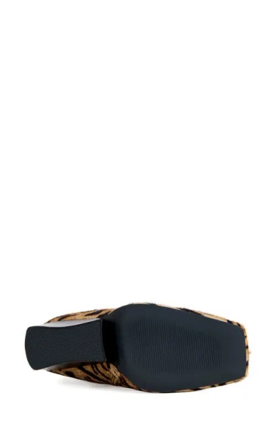 Azalea Wang Notebook Faux Calf Hair Bootie In Black