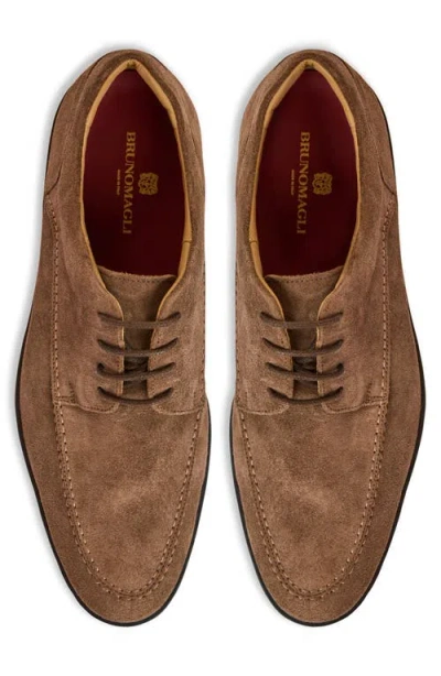 Bruno Magli Perseo Suede Oxford Shoes In Brown