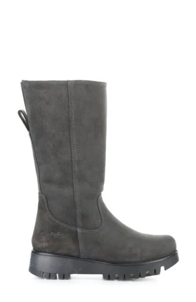 Bos. & Co. Gelo Waterproof Primaloft® & Wool Faux Shearling Lined Boot In Gray
