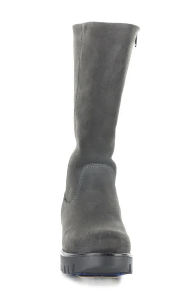 Bos. & Co. Gelo Waterproof Primaloft® & Wool Faux Shearling Lined Boot In Gray