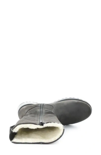 Bos. & Co. Gelo Waterproof Primaloft® & Wool Faux Shearling Lined Boot In Gray