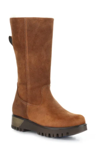 Bos. & Co. Gelo Waterproof Primaloft® & Wool Faux Shearling Lined Boot In Brown