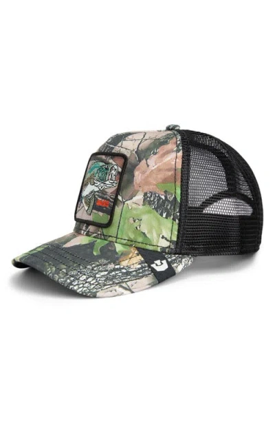 Goorin Bros . Eagle Embroidered Patch Trucker Hat In Green