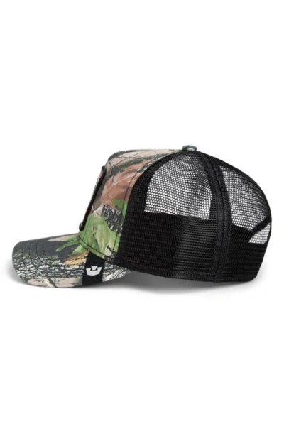 Goorin Bros . Eagle Embroidered Patch Trucker Hat In Green