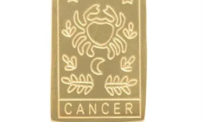 Petit Moments What's Your Sign Zodiac Pendant Necklace In Gold