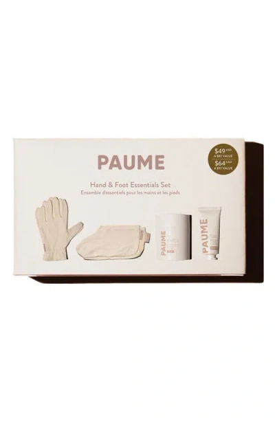 Paume Hand & Foot Essentials 4-piece Set $78 Value In Sand