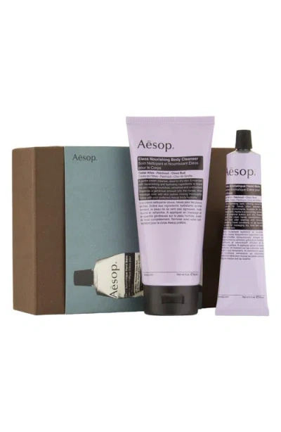 Aesop Eleos Hand & Body Set $72 Value In Transparent