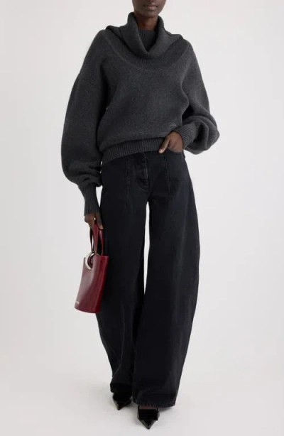 Jacquemus La Maille Pallone In Wool In Black