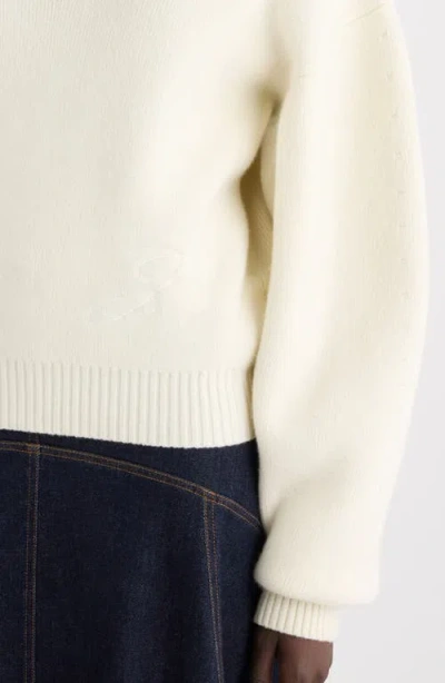 Jacquemus Jersey "ball" In Neutral