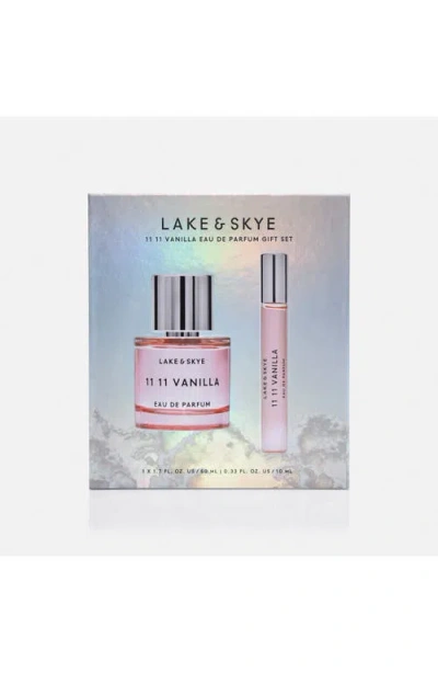 Lake & Skye 11 11 Vanilla Eau De Parfum Gift Set In Pink