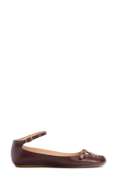 Chloé Flat Shoe With Burnished Look Made In Italy In Animal Print