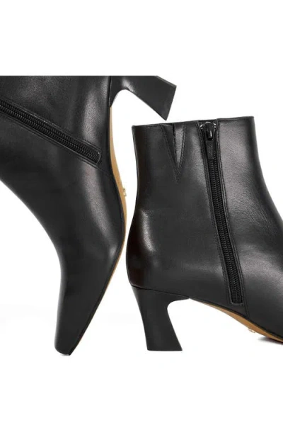 Dune London Overly Block Heel Bootie In Black
