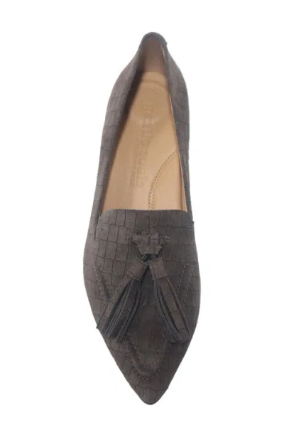Gentle Souls Women's Glova Tassle Pointy Toe Pumps In Brown