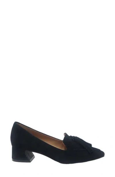 Gentle Souls Women's Glova Tassle Pointy Toe Pumps In Black