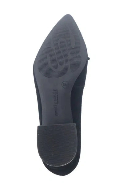 Gentle Souls Women's Glova Tassle Pointy Toe Pumps In Black