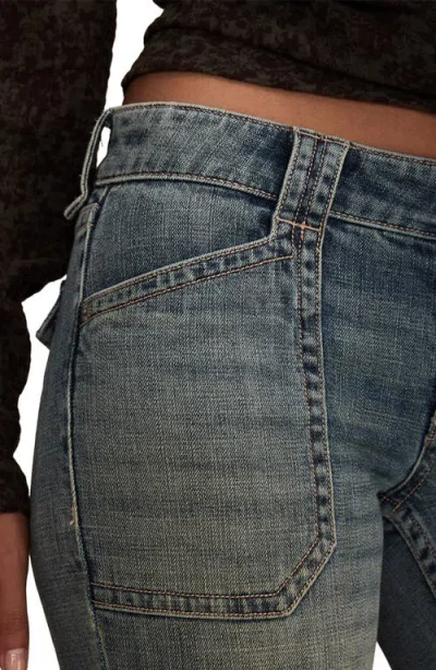 Lucky Brand Women's Low Rise Flare Jeans In Blue