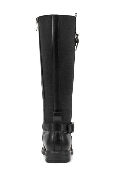 Easy Spirit Women's Jackie Eflex Block Heel Tall Boots In Black