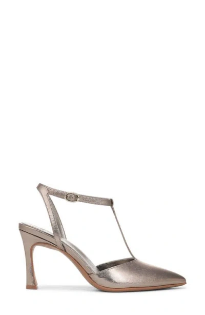 Naturalizer Astrid T-strap Pointed Toe Pump In Animal Print