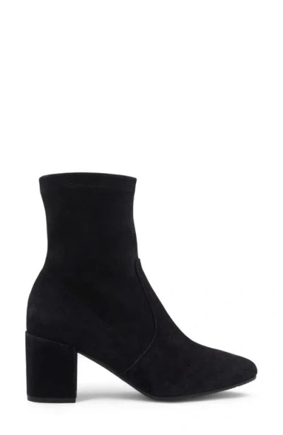 Aquatalia Stassi Weatherproof Suede Boot In Black