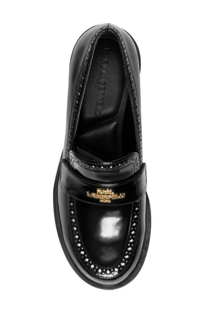 Karl Lagerfeld Paris Cenella Block Heel Loafer In Multi