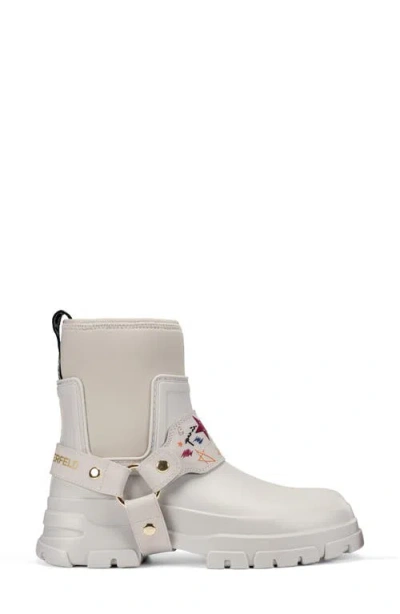 Karl Lagerfeld Ranelle Women's Rain Boots In Neutral