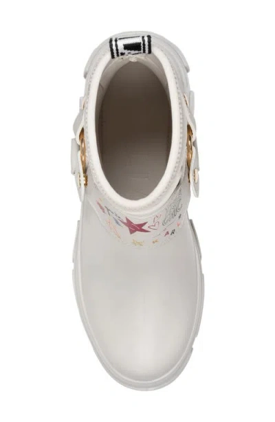 Karl Lagerfeld Ranelle Women's Rain Boots In Neutral