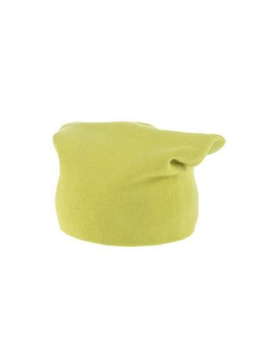 Shop Alexander Wang Hat In Acid Green