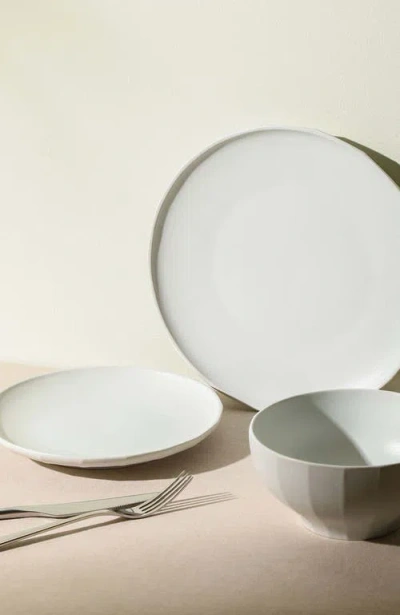 Stone Lain Rio Stoneware 24-piece Dinnerware Set In White