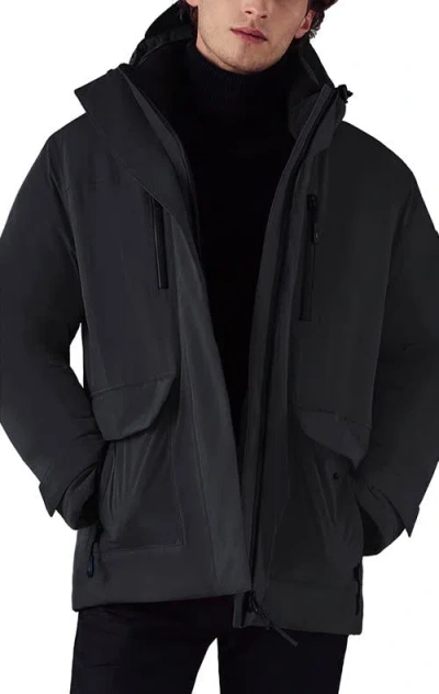 Triple F.a.t. Goose Short Down Parka In Black