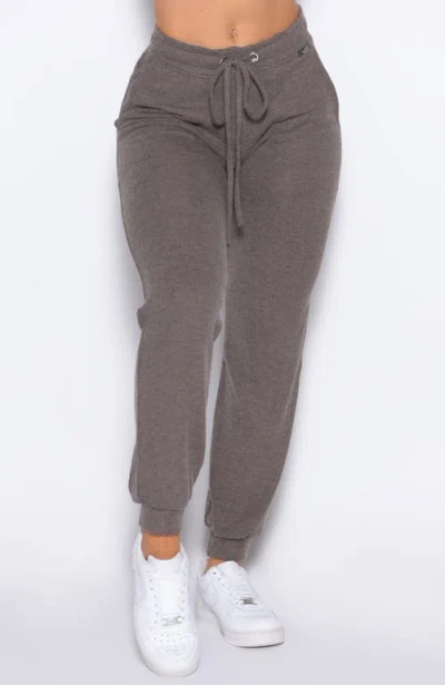 Bombshell Sportswear Cuddle Up Joggers In Brown
