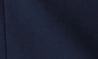 Steve Madden Rowane Double Breasted Crop Blazer In Blue