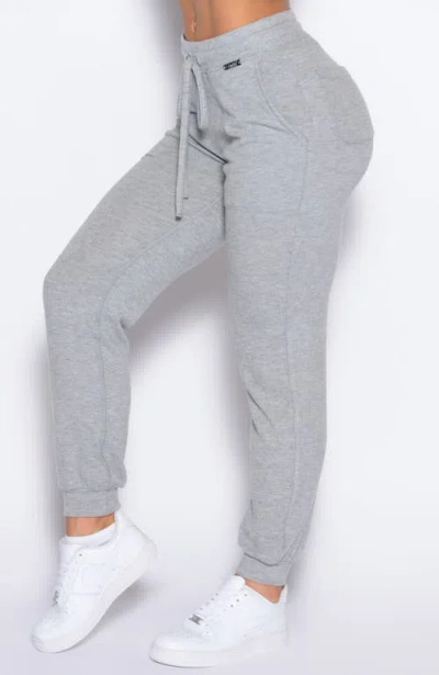 Bombshell Sportswear Cuddle Up Joggers In Gray