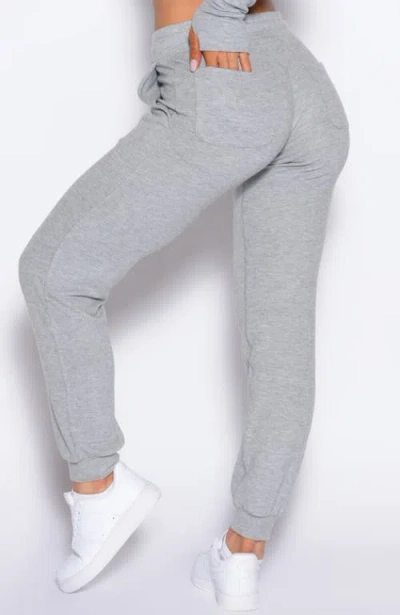 Bombshell Sportswear Cuddle Up Joggers In Gray