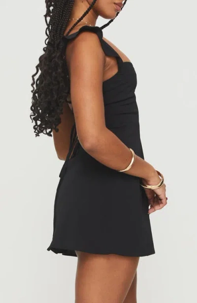 Princess Polly Landon Strappy Minidress In Black