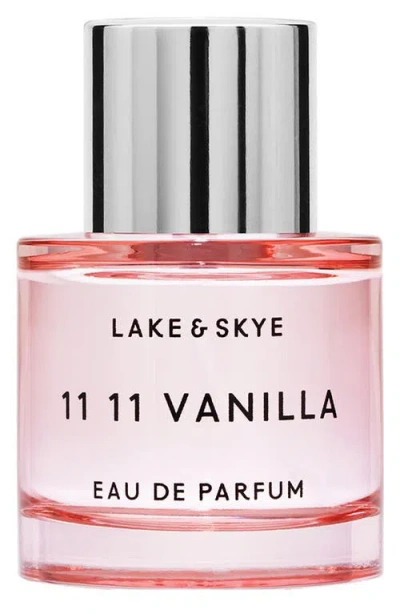 Lake & Skye 11 11 Vanilla Eau De Parfum In Transparent