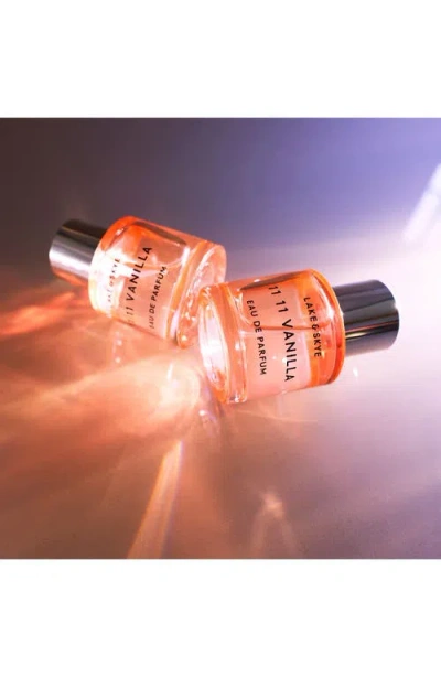 Lake & Skye 11 11 Vanilla Eau De Parfum In Transparent