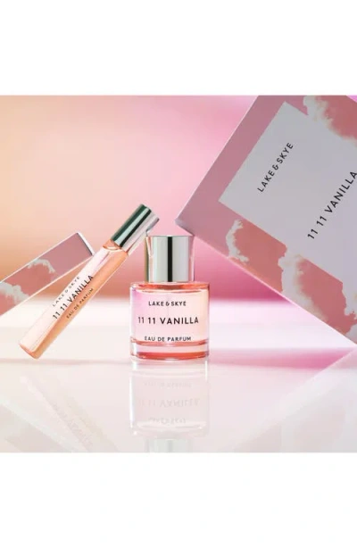 Lake & Skye 11 11 Vanilla Eau De Parfum In Transparent