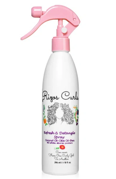 Rizos Curls Refresh & Detangle Spray In White