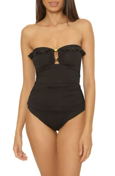 Soluna Sun Goddess One-piece Swimsuit In Black