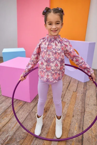 Bisby Kids' Floral Tory Top In Multi