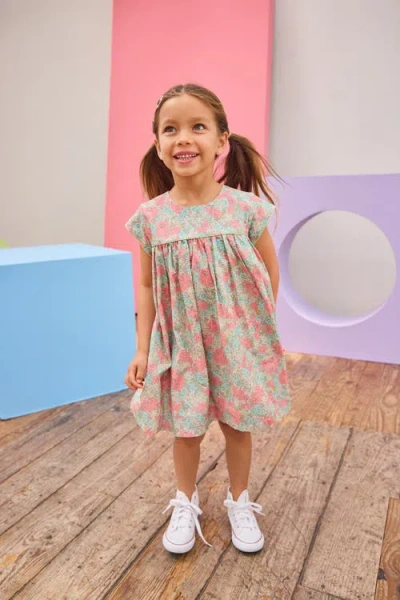 Bisby Kids' Floral Charlotte Dress In Multi