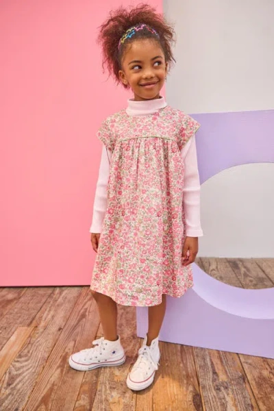 Bisby Kids' Floral Charlotte Dress In Multi