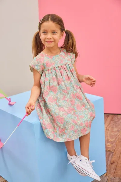Bisby Kids' Floral Charlotte Dress In Multi